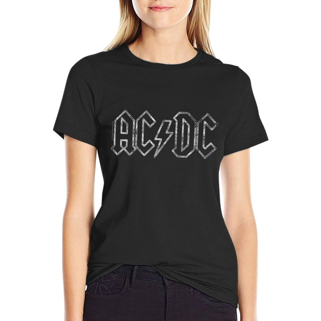 ACDC Rock Music Band Jagged Logo Soft T-Shirt